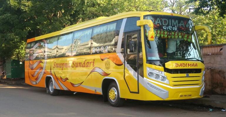 Bus from Bhubaneswar to Kolkata